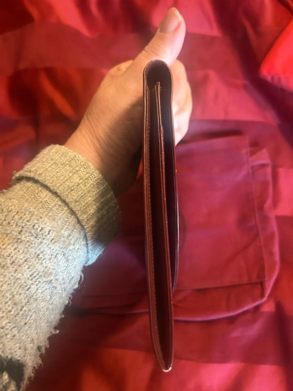 Cartier envelope clutch